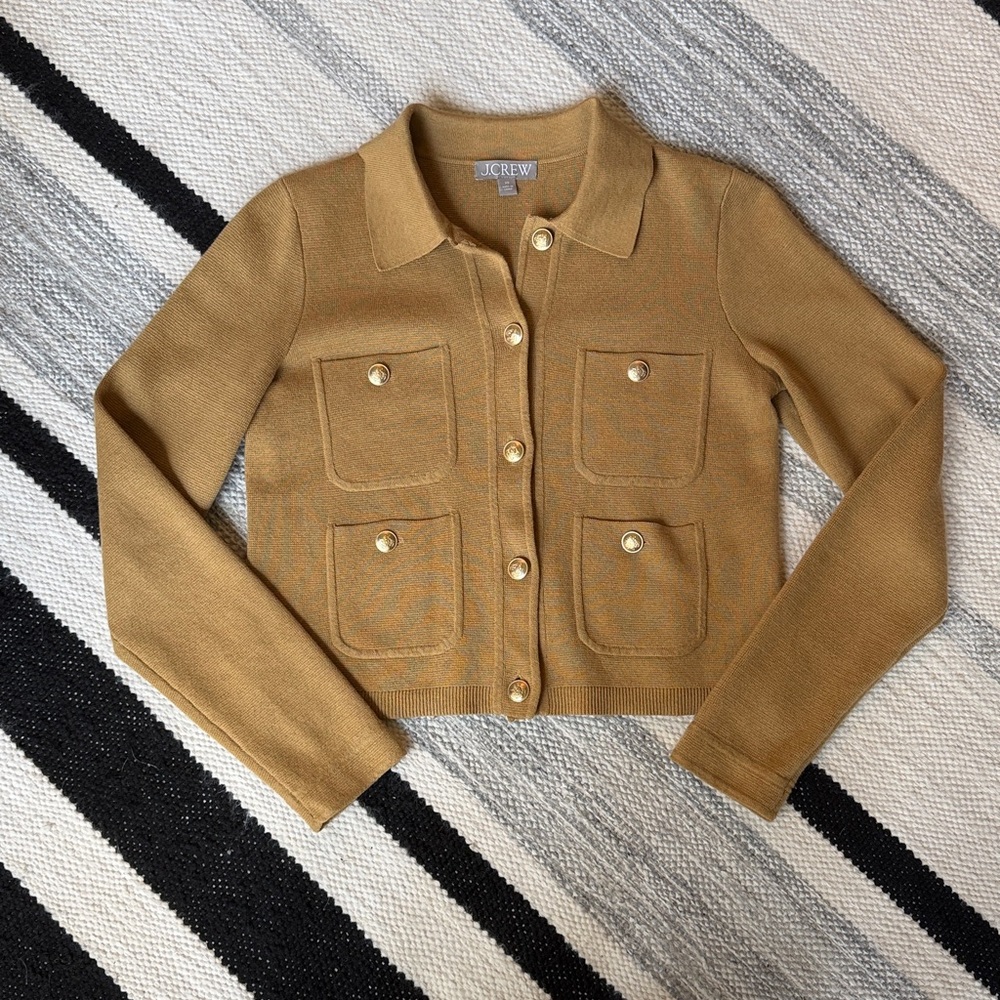 J. Crew Knit Lady Jacket NEW NWOT - Picture 4 of 6